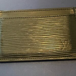Louis Vuitton Card Carrying Holder Epi